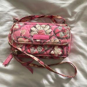 Vera Bradley All in One Crossbody - Blush Pink